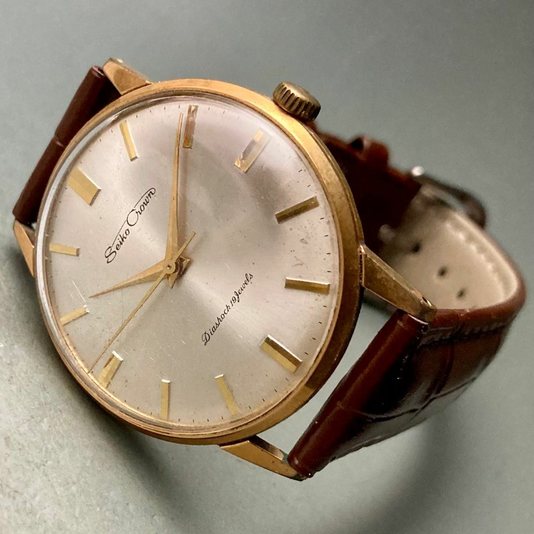 SEIKO(セイコー)の【動作品】セイコー クラウン アンティーク 腕時計 1966年 手巻き メンズ  メンズの時計(腕時計(アナログ))の商品写真