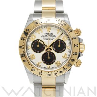 ロレックス(ROLEX)の中古 ロレックス ROLEX 116523 ランダムシリアル アイボリー /ブラック メンズ 腕時計(腕時計(アナログ))