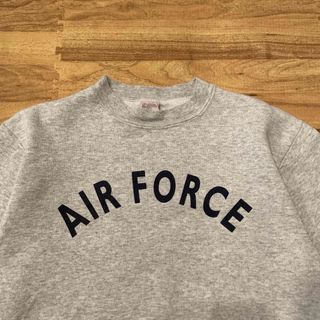 ミリタリー(MILITARY)の90sUSA製 アメリカ軍米軍空軍AIR FORCE ARMYスウェットレーナー(スウェット)