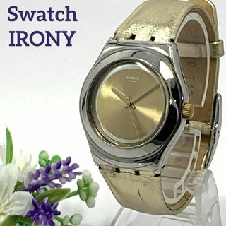 335 稼働品 Swatch IRONY SWISS レディース 腕時計 人気
