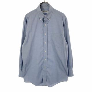 ブルックスブラザース(Brooks Brothers)のブルックスブラザーズ 長袖 ボタンダウンシャツ 14 1/2 ブルー系 Brooks Brothers メンズ 古着 【240423】 メール便可(シャツ)