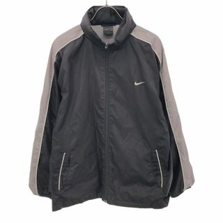 ナイキ(NIKE)のナイキ トレーニング 長袖 ジャケット M ブラック NIKE メンズ 古着 【240423】(トレーニング用品)