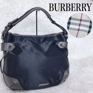 バーバリー(BURBERRY)の美品 希少 BURBERRY メタリック ノバチェック ワンショルダー ハンド(ショルダーバッグ)