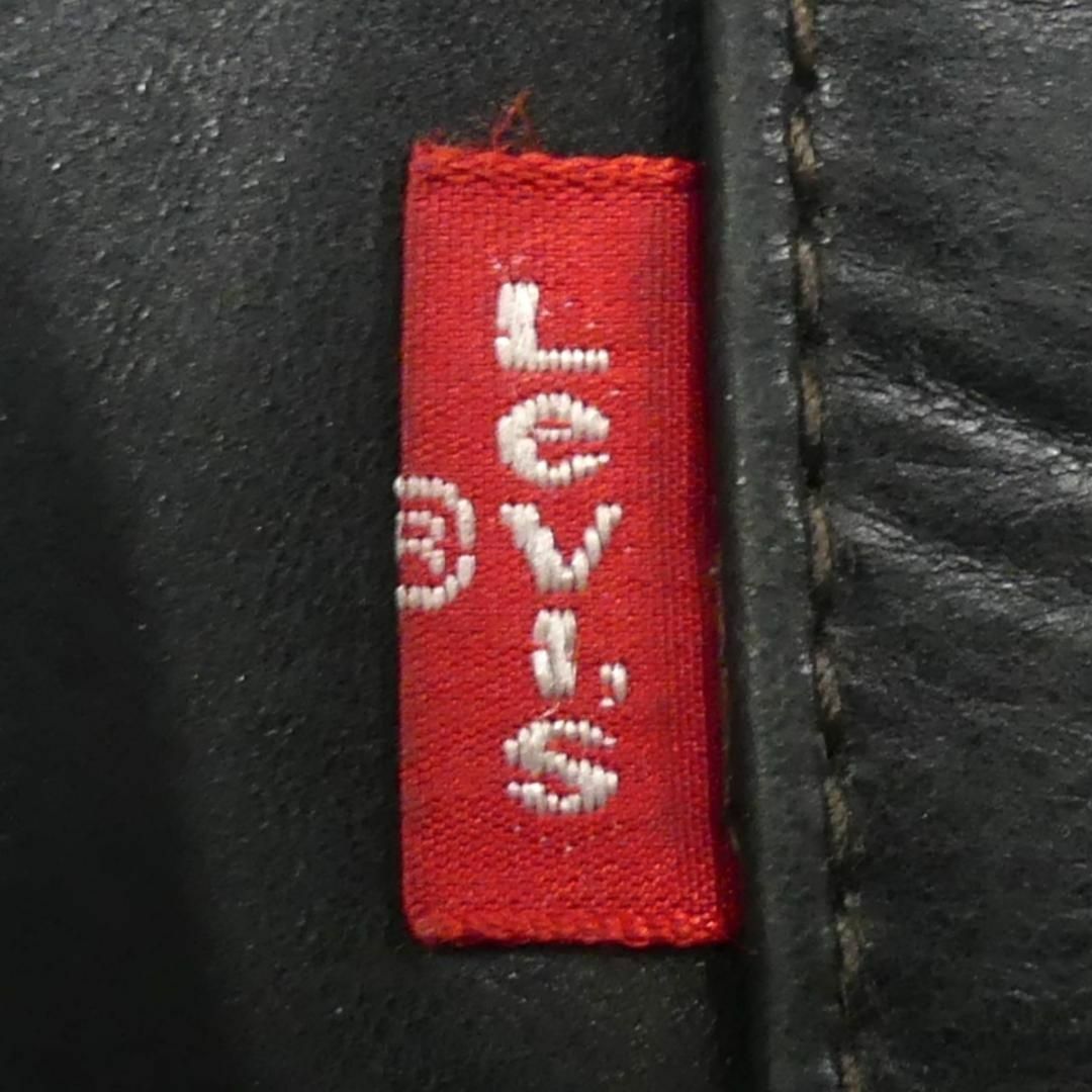 Levi's(リーバイス)のリーバイス505 レザーパンツ 本革 黒 W34 革パンツ 本皮 JJ894 メンズのパンツ(その他)の商品写真