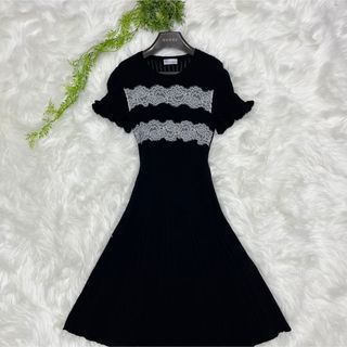 RED VALENTINO - RED VALENTINOレッド ヴァレンティノ ロングワンピース ニット