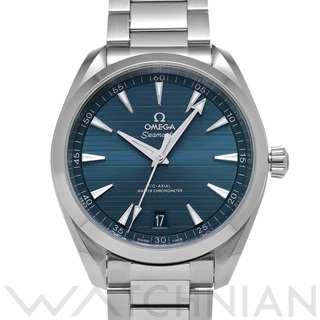 オメガ(OMEGA)の中古 オメガ OMEGA 220.10.41.21.03.004 ブルー メンズ 腕時計(腕時計(アナログ))
