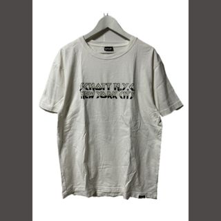 schott - ショット SCHOTT プリント Tシャツ XL ホワイト 半袖 カットソー