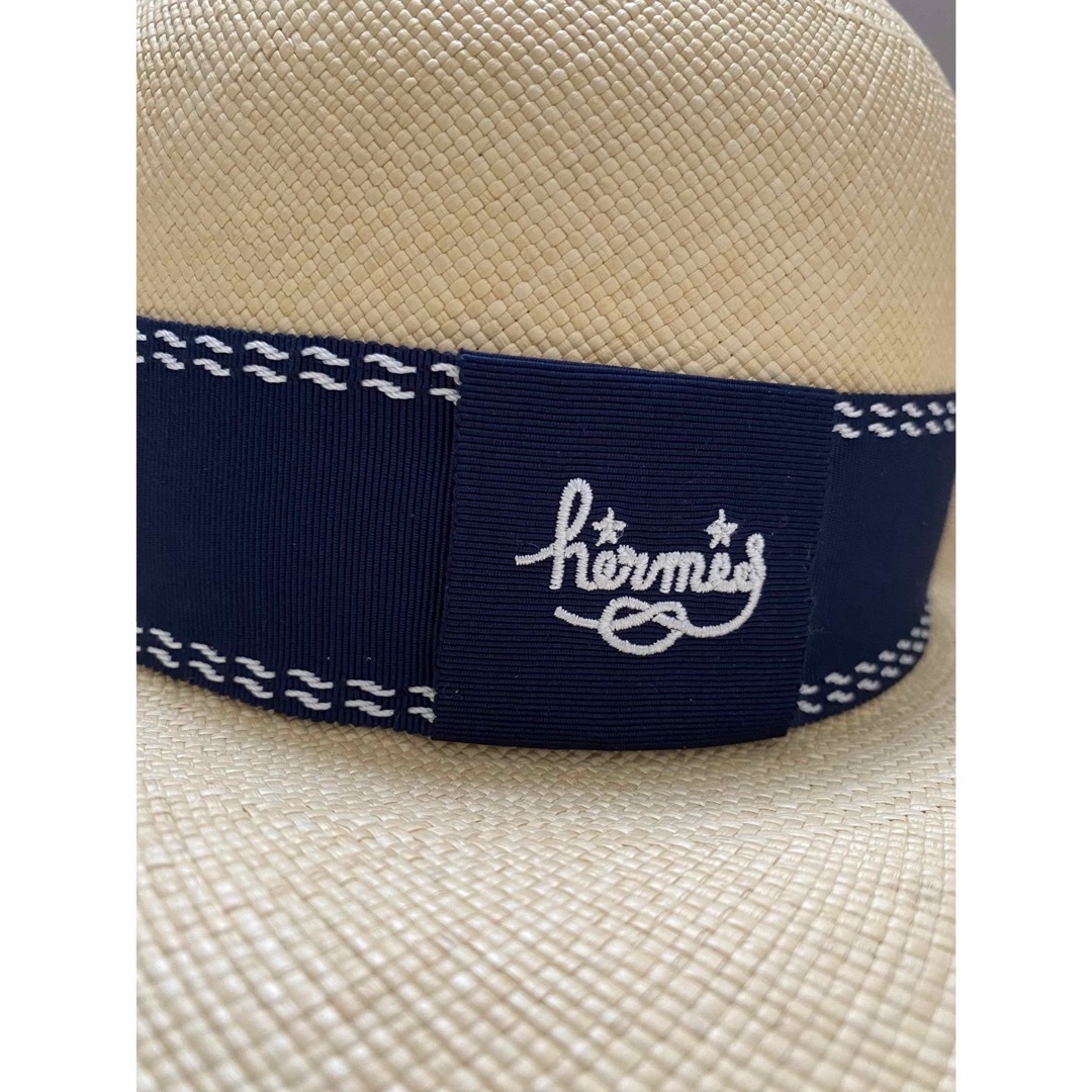 HERMES - エルメス 未使用 ストローハット サイズ 57の通販 by HERMES - エルメス 未使用 ストローハット サイズ 57の通販 by