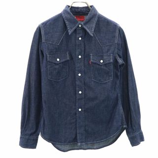 Levi's - リーバイス 長袖 デニム ウエスタンシャツ S Levi's レディース 古着 【240423】