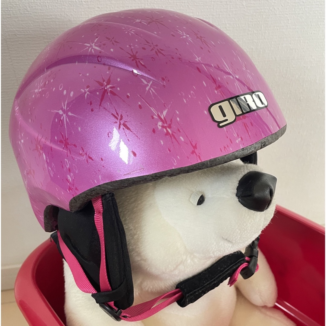 GIRO(ジロ)のgiro キッズヘルメット　子供用ヘルメット ピンク　XS スポーツ/アウトドアの自転車(その他)の商品写真