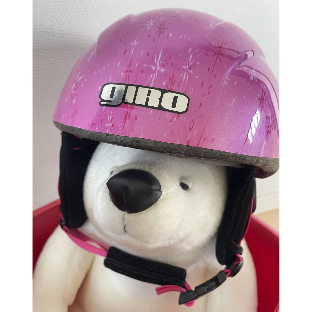 GIRO(ジロ)のgiro キッズヘルメット　子供用ヘルメット ピンク　XS スポーツ/アウトドアの自転車(その他)の商品写真