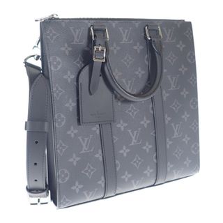 【中古】【Aランク】LOUIS VUITTON ルイヴィトン サックプラ・クロス ハンドバッグ トートバッグ 2way M46098 エクリプス ブラック系 メンズ【ISEYA】(その他)