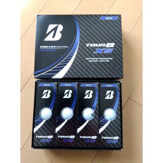 ブリヂストン(BRIDGESTONE)の【新品】ブリヂストン ツアー B XS ホワイト 1ダース(その他)