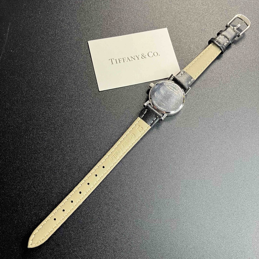 Tiffany & Co.(ティファニー)の【良品 確実正規品】ティファニー 腕時計 アトラス ラウンド ブラック 可動品 レディースのファッション小物(腕時計)の商品写真
