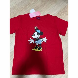 ディズニー(Disney)の未使用タグ付き　ミニー　Tシャツ　ディズニー　プリンセス　ミッキー(Tシャツ/カットソー)