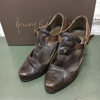 エンリーべグリン(HENRY BEGUELIN)のイタリア製　HENRY BEGUELIN　靴　USED　10706(ハイヒール/パンプス)