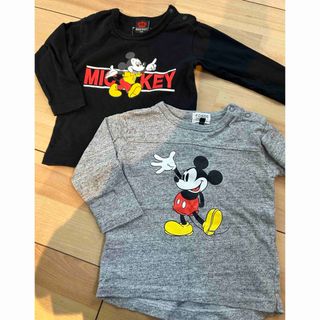 F.O.KIDS - ミッキー　長袖Tシャツ　2枚セット