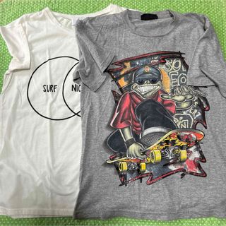 【2点セット】Tシャツ　半袖カットソー