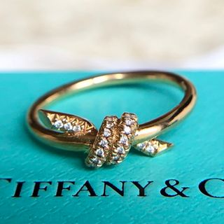 ティファニー(Tiffany & Co.)のGWまで特別価格 TIFFANY ティファニー ノット ダイヤ リング 11号 (リング(指輪))