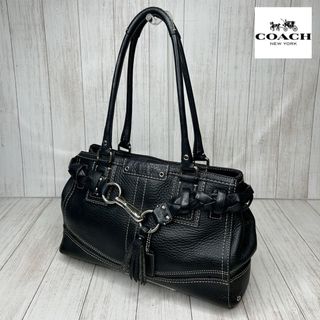 コーチ(COACH)のCOACH コーチ　レザー　ハンドバッグ　トートバッグ25(ハンドバッグ)