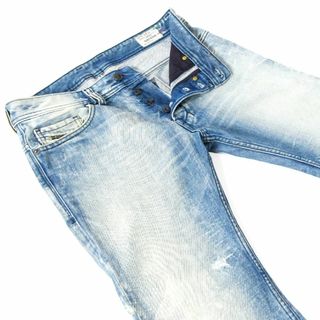 ディーゼル(DIESEL)のディーゼルSAFADO▼スリムストレートデニム▼ダメージ加工▼29▼W約86cm(デニム/ジーンズ)