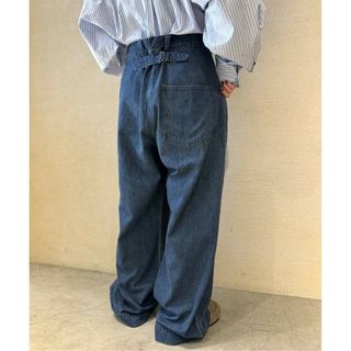 chimala - chimala US NAVY DENIM WORK PANT 未使用