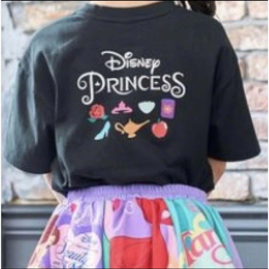 Disney(ディズニー)の新品未使用　完売品　リトシーフラップ　ディズニープリンセスサインTシャツ　120 キッズ/ベビー/マタニティのキッズ服男の子用(90cm~)(Tシャツ/カットソー)の商品写真