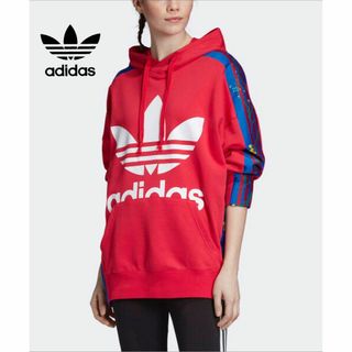 アディダス(adidas)のadidas FLOUR HOODIE フラワーフーディ パーカー スウェット(パーカー)