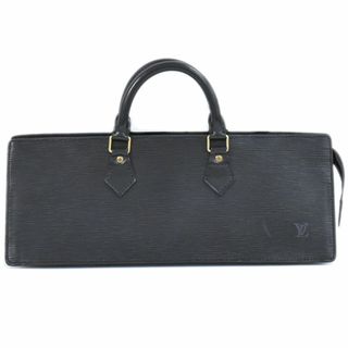 ルイヴィトン(LOUIS VUITTON)の本物 ルイヴィトン LOUIS VUITTON LV サックトリアングル エピ レザー ハンドバッグ ノワール ブラック M52092 Sac Triangle ビトン バッグ 中古(ハンドバッグ)