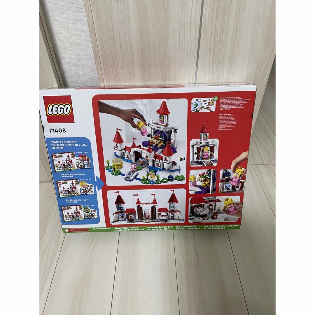 Lego(レゴ)のスーパーマリオ　LEGO ピーチ城 キッズ/ベビー/マタニティのおもちゃ(積み木/ブロック)の商品写真