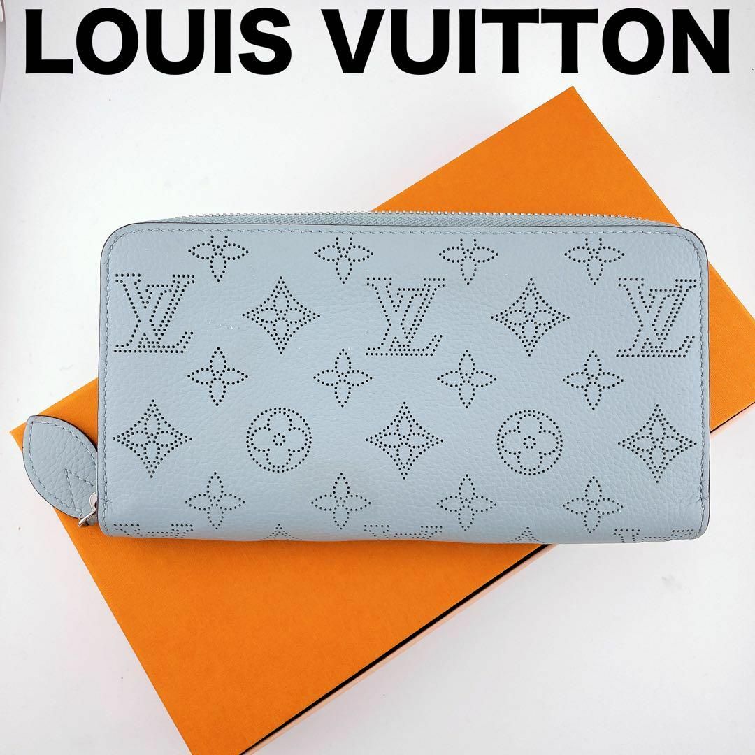 LOUIS VUITTON(ルイヴィトン)の【美品】ルイヴィトン M69032 モノグラム マヒナ ジッピーウォレット 限定 レディースのファッション小物(財布)の商品写真