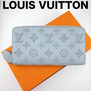 ルイヴィトン(LOUIS VUITTON)の【美品】ルイヴィトン M69032 モノグラム マヒナ ジッピーウォレット 限定(財布)