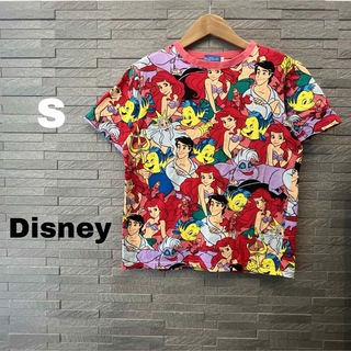 ディズニー(Disney)のDisney ディズニーリゾート アリエル 半袖 Tシャツ リトルマーメイド S(Tシャツ(半袖/袖なし))