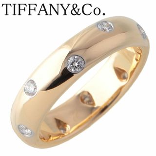 ティファニー(Tiffany & Co.)のティファニー ドッツ ダイヤ リング 約10号 750YG 10ポイントダイヤ 新品仕上げ済 TIFFANY【16781】(リング(指輪))