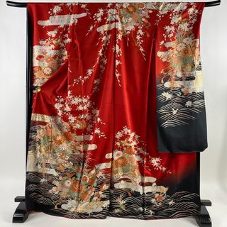 振袖 身丈171cm 裄丈69cm 正絹 美品 名品 【中古】(着物)