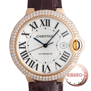 カルティエ(Cartier)のCARTIER カルティエ バロンブルードゥカルティエ LM WE900851【中古】(腕時計(アナログ))