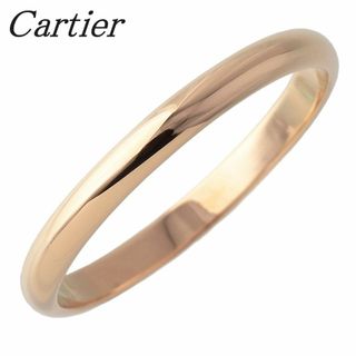 カルティエ(Cartier)のカルティエ 1895 ウェディング リング #57 幅2.4mm AU750YG 保証書(2022年) 新品仕上げ済 Cartier【16912】(リング(指輪))