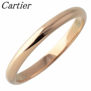 カルティエ(Cartier)のカルティエ 1895 ウェディング リング #56 幅2.4mm AU750YG 保証書(2023年) 新品仕上げ済 Cartier【16925】(リング(指輪))