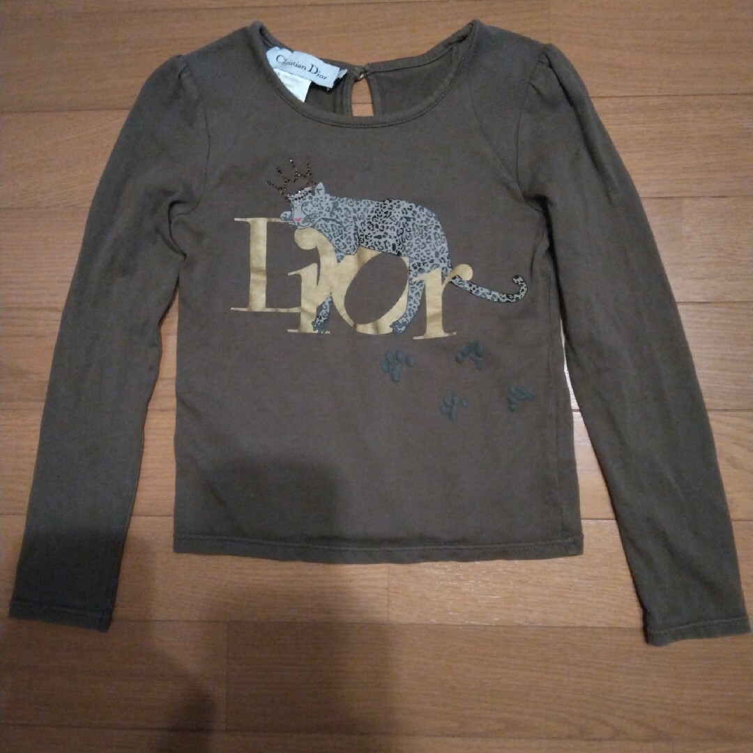 Christian Dior(クリスチャンディオール)の[美品] Christian Dior 6A  子供服 ロングＴシャツ キッズ/ベビー/マタニティのキッズ服女の子用(90cm~)(Tシャツ/カットソー)の商品写真