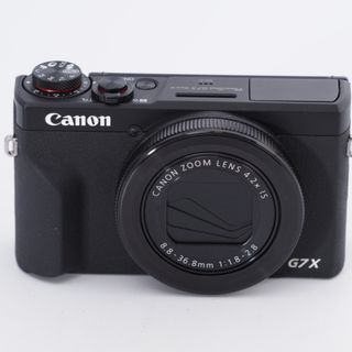 Canon - Canon キヤノン コンパクトデジタルカメラ PowerShot G7 X Mark III ブラック 1.0型センサー PSG7XMARKIIIBK #9618