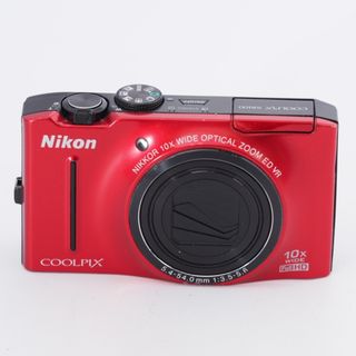 ニコン(Nikon)のNikon ニコン デジタルカメラ COOLPIX S8100 フラッシュレッド S8100RD 1210万画素 光学10倍ズーム #9594(コンパクトデジタルカメラ)