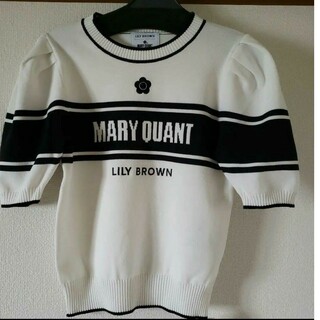Lily Brown - 【LILY BROWN×MARY QUANT】ニットプルオーバー
