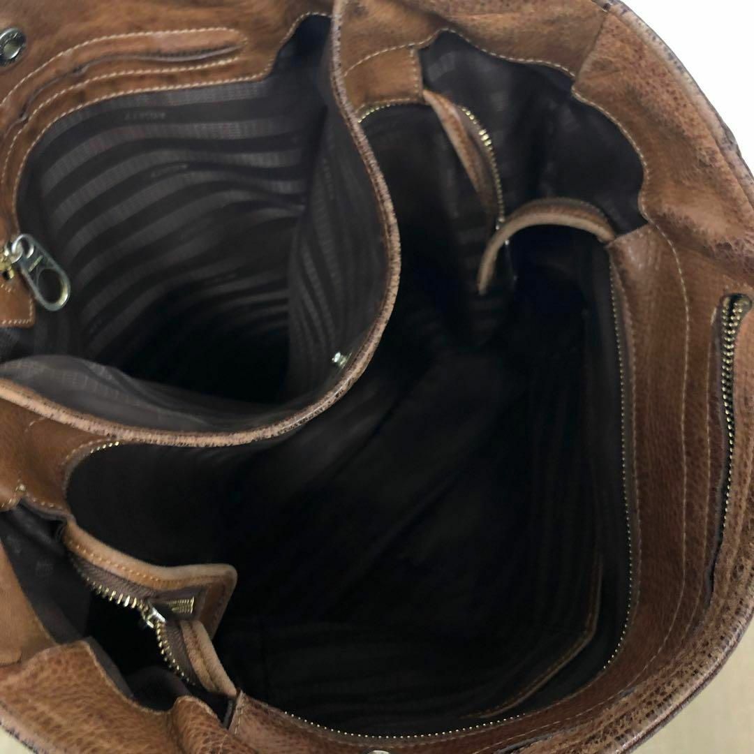 aniary(アニアリ)の【送料無料】aniary レザートートバッグ ショルダーバッグ ユニセックス メンズのバッグ(トートバッグ)の商品写真