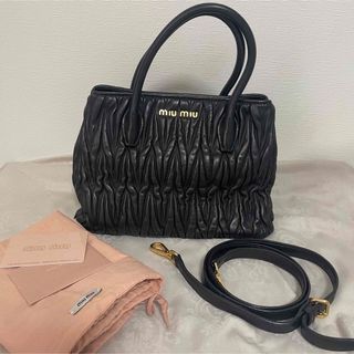 miumiu マテラッセ ハンドバッグ ショルダーバッグ