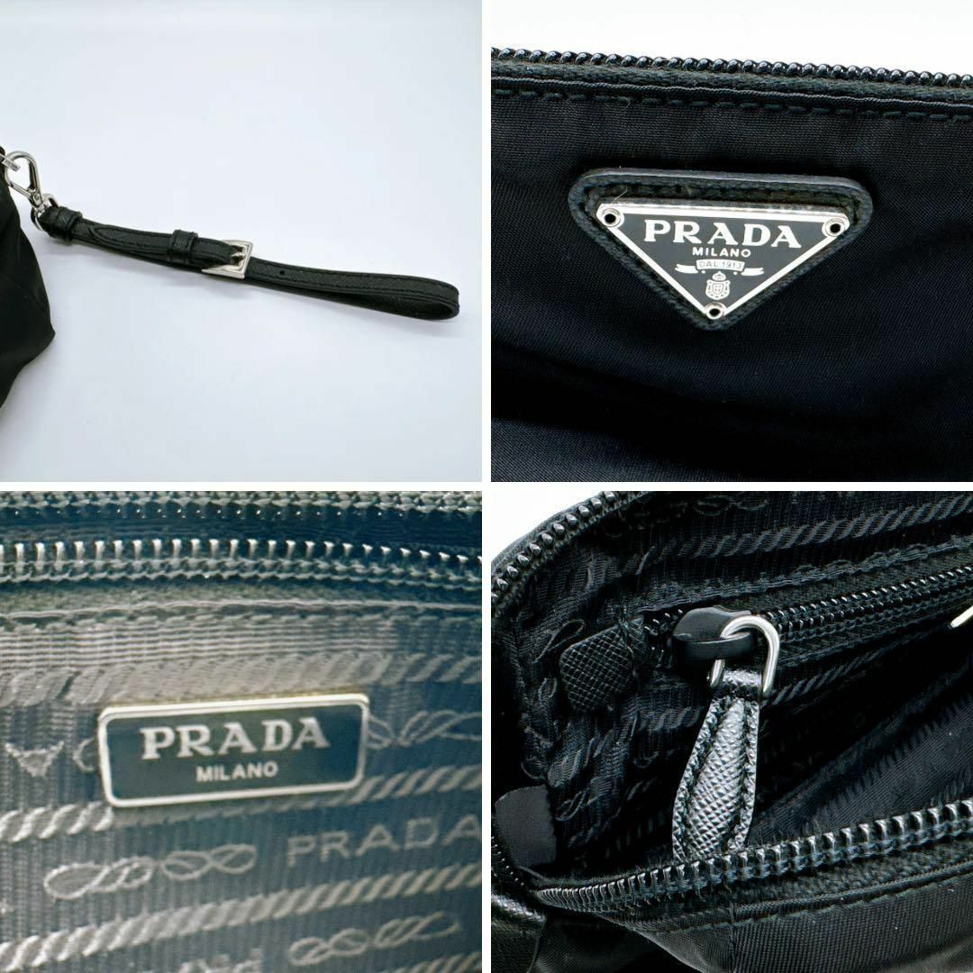 PRADA(プラダ)のプラダ 1NE693 ナイロン ポーチ メイクポーチ 小物入れ PRADA レディースのバッグ(その他)の商品写真