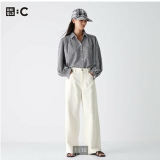 ユニクロ(UNIQLO)の『ユニクロC』ワイドストレートジーンズ(デニム/ジーンズ)