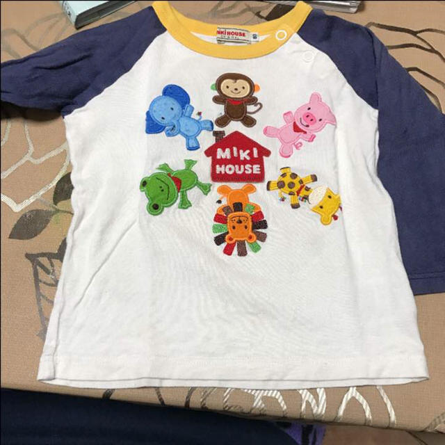 mikihouse(ミキハウス)のミキハウス ロンT キッズ/ベビー/マタニティのキッズ服男の子用(90cm~)(Tシャツ/カットソー)の商品写真