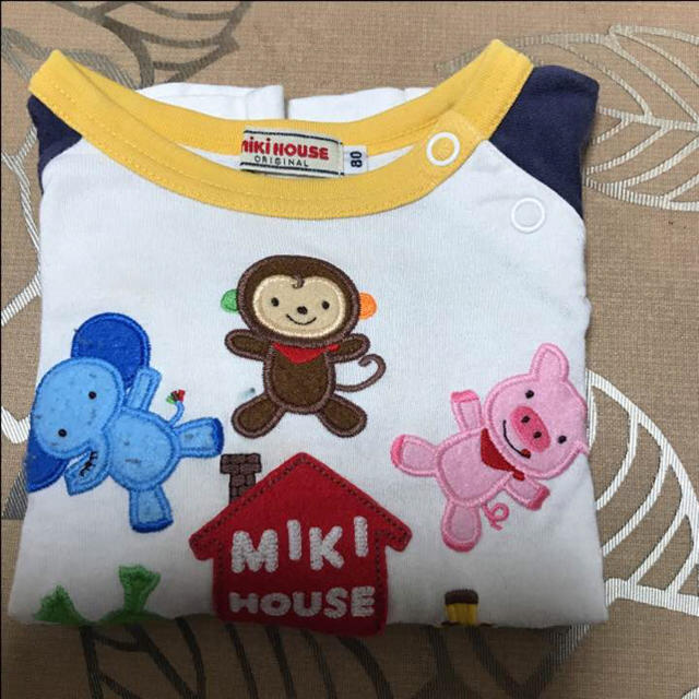 mikihouse(ミキハウス)のミキハウス ロンT キッズ/ベビー/マタニティのキッズ服男の子用(90cm~)(Tシャツ/カットソー)の商品写真