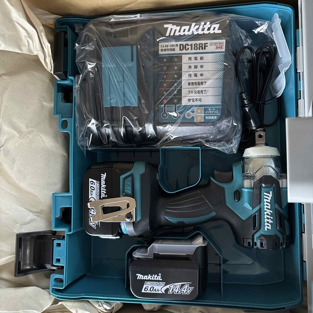 Makita(マキタ)のマキタ 14.4V 充電式インパクトレンチ TW284DRGX 自動車/バイクのバイク(工具)の商品写真