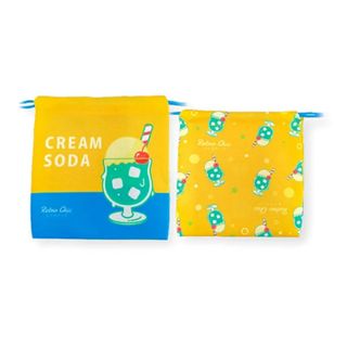 レトロチック巾着袋［クリームソーダ］CREAM SODA(その他)